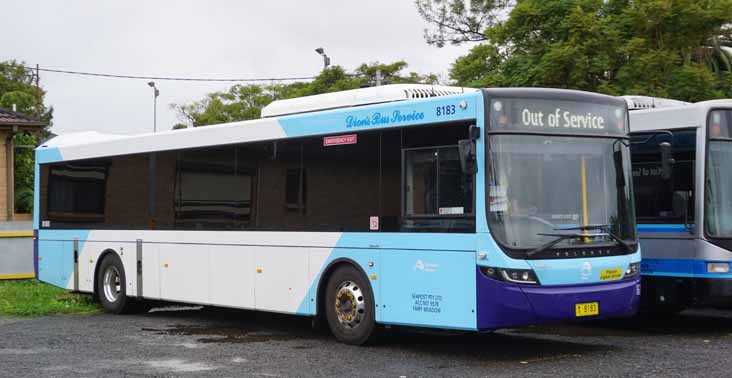 Dion's Volvo B8RLE Volgren Optimus MO8183